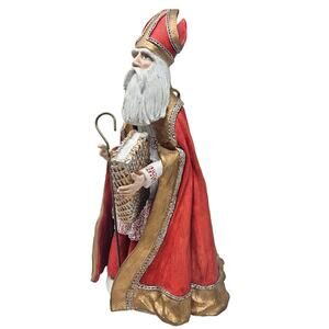 Vintage 1983 Duncan Royale History of Santa Figure Christmas St. Nick Holiday